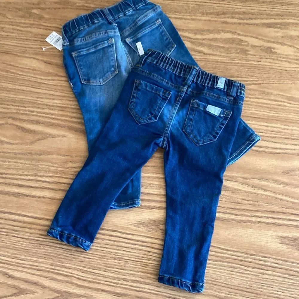 New With Tags Toddler Bundle of Jeans Seven for All Mankind 18 M Gap 18M New